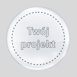 Naklejka na balon bubble - twój projekt
